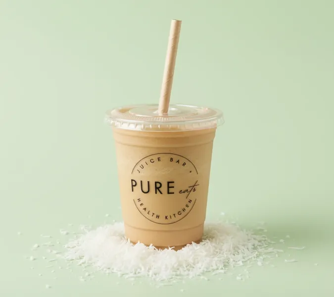Coconut coffee protein shake