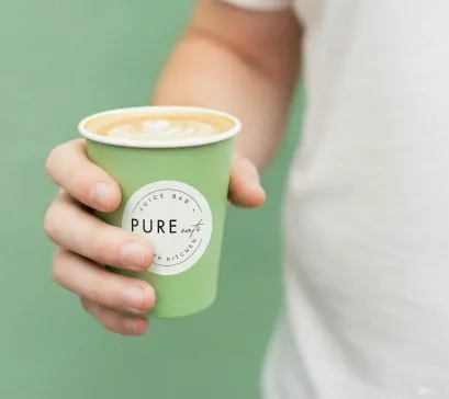 Drink cappuccino